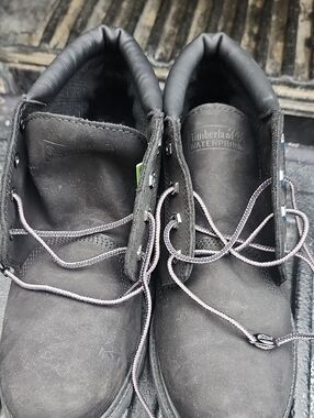 Timberland Black Waterproof women's Lace-Up Work Boots